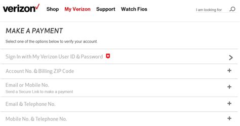 You can find out all about these payment options in the Verizon Help section. . Verizonpay my bill